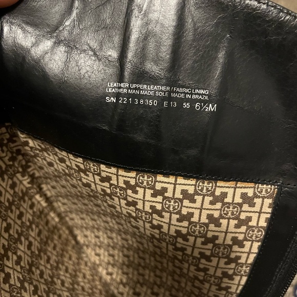 Tory Burch boots , size 6,5 with zipper behind - Picture 3 of 4
